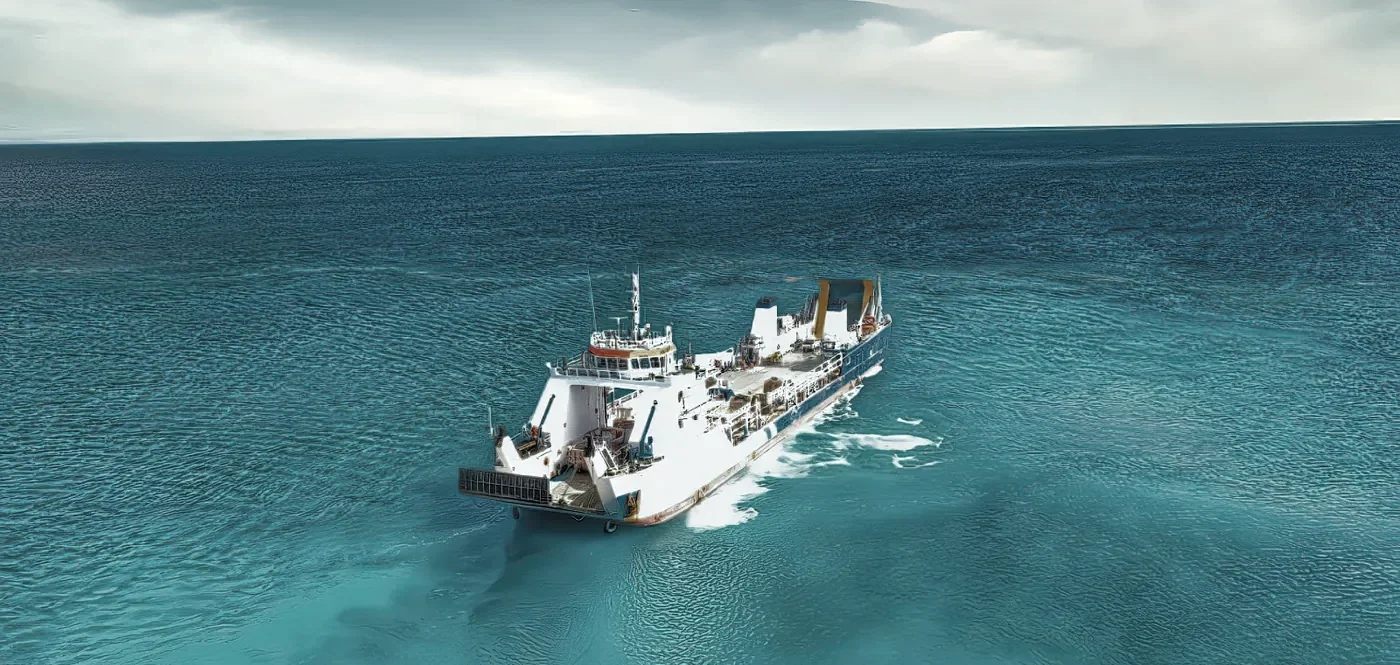 Sara Almelahia landing craft of the group fleet