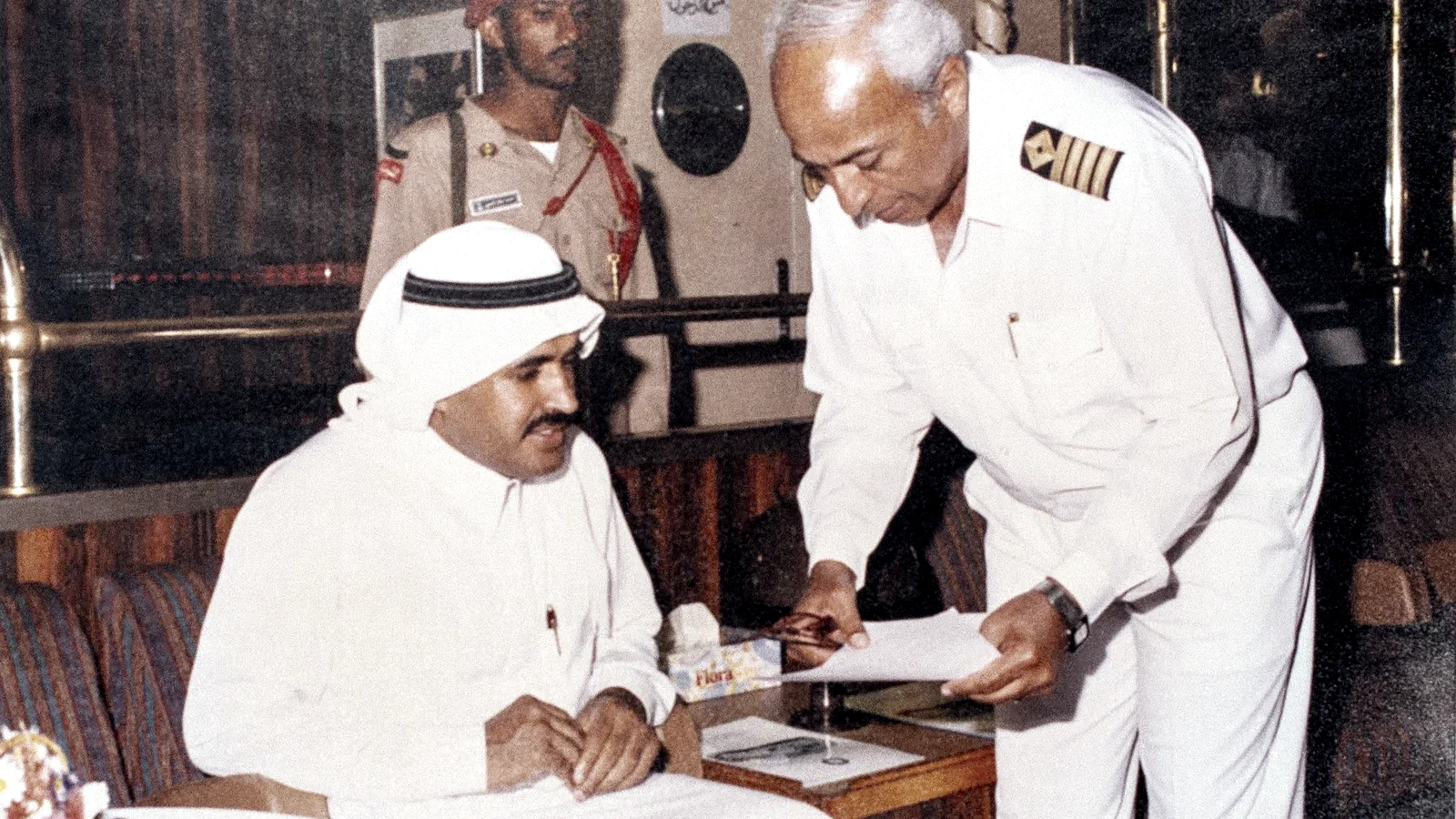 An agreement signed at the start of the group's work, 1990
